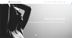 Desktop Screenshot of nicocanon.com