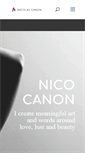 Mobile Screenshot of nicocanon.com